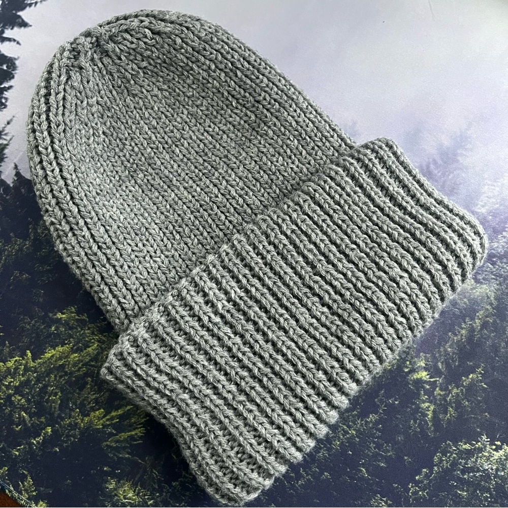 Dressed in Lala Grunge Chic Beanie GREY